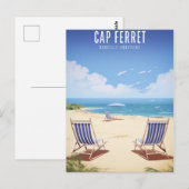 Kaap Ferret - Poster - Afbeelding Briefkaart (Voorkant / Achterkant)