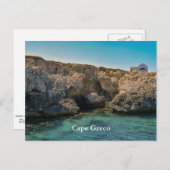 Kaap Greco, Cyprus Briefkaart (Voorkant / Achterkant)