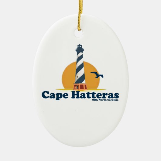 Kaap Hatteras. Keramisch Ornament (Voorkant)