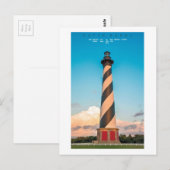 Kaap Hatteras Light. Briefkaart (Voorkant / Achterkant)