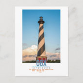 Kaap Hatteras Light. Briefkaart (Voorkant)