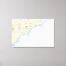 Kaap Hatteras naar Charleston Nautische Grafiek 11