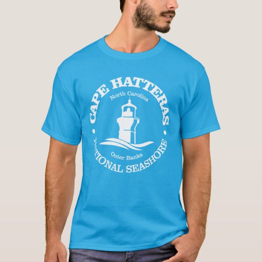 Kaap Hatteras (vuurtoren) T-shirt (Voorkant)