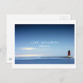 Kaap Henlopen. Briefkaart (Voorkant / Achterkant)