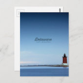 Kaap Henlopen. Briefkaart (Voorkant / Achterkant)