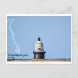 Kaap Henlopen. Briefkaart