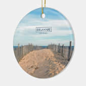 Kaap Henlopen. Keramisch Ornament (Links)