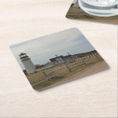 Kaap Kabeljauw Licht Kartonnen Onderzetters (Schuin)