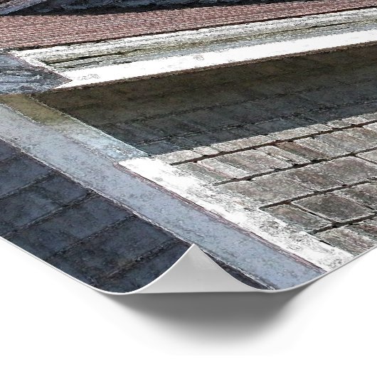 Kaap Kabeljauw licht Poster (Hoek)