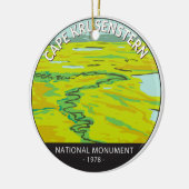 Kaap Krusenstern Nationaal Monument Tundra Keramisch Ornament (Links)