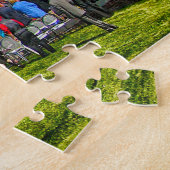 Kaap May New Jersey.Kerstgroeten Legpuzzel (Zijkant)