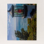 Kaap Mears vuurtoren Oregon. kerstcadeautjes Legpuzzel (Verticaal)