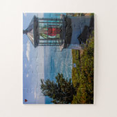 Kaap Mears vuurtoren Oregon. Legpuzzel (Verticaal)