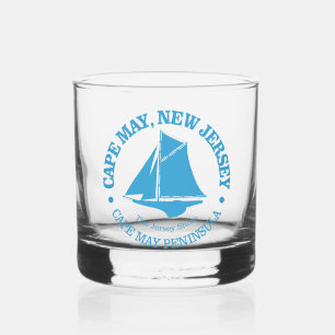 Kaap Mei (sloep) Whisky Glas