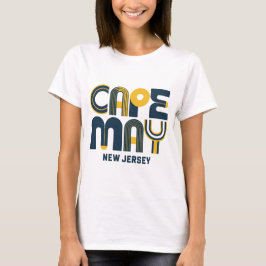 Kaap Mei. staat New Jersey T-shirt