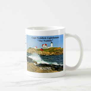 Kaap Neddick Light ("de nubble"), Maine Koffiemok
