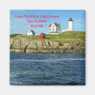 Kaap Neddick Lighthouse - De nubble, Maine Magnet