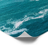 Kaap op Atlantisch Oceaan landschap Poster (Hoek)