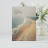 Kaap Point (Hatteras Island) Petite Foto Kaart (Staand voorkant)