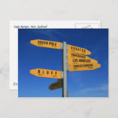 Kaap Reinga, Nieuw Zeeland Briefkaart (Voorkant / Achterkant)