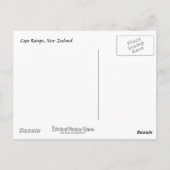 Kaap Reinga, Nieuw Zeeland Briefkaart (Achterkant)