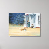 Kaap 's avonds canvas afdruk (Voorkant)