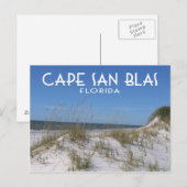 Kaap San Blas Florida Briefkaart (Voorkant / Achterkant)