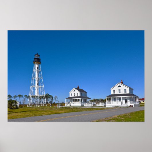 Kaap San Blas, Florida, Vuurtoren, Florida Poster (Voorkant)