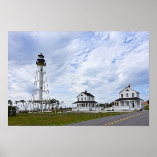 Kaap San Blas, Florida, Vuurtoren, Florida Poster (Voorkant)