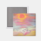 Kaap San Blas Sunset Beach Magneet (Voorkant / Achterkant)