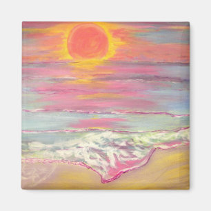 Kaap San Blas Sunset Beach Magneet