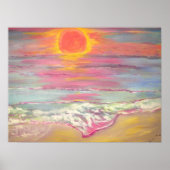 Kaap San Blas Sunset Beach Poster (Voorkant)