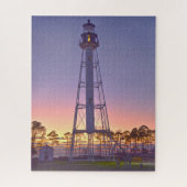 Kaap San Blas vuurtoren, Port St. Joe, Sunset Legpuzzel (Verticaal)