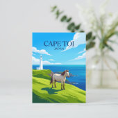 Kaap Toi Japan Briefkaart (Staand voorkant)