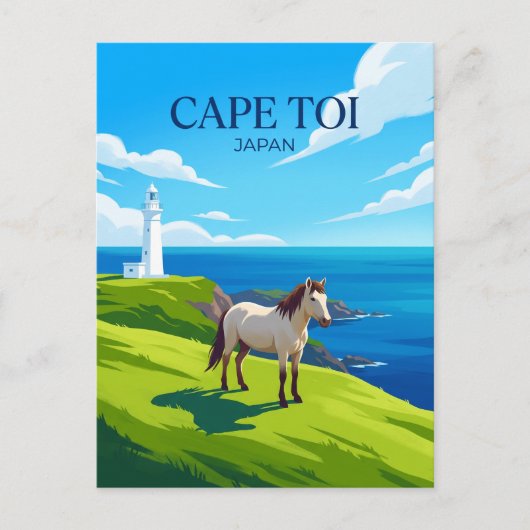 Kaap Toi Japan Briefkaart (Voorkant)