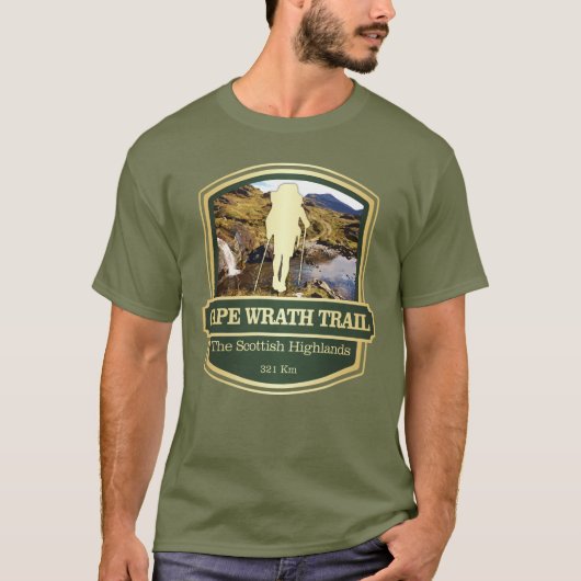 Kaap Wrath Trail (B) T-shirt (Voorkant)