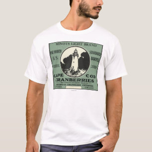 Kaapcod-minoten Licht merk en kruidenlabel T-shirt