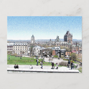 KAAPDIAMOND IN QUEBEC-STAD BRIEFKAART