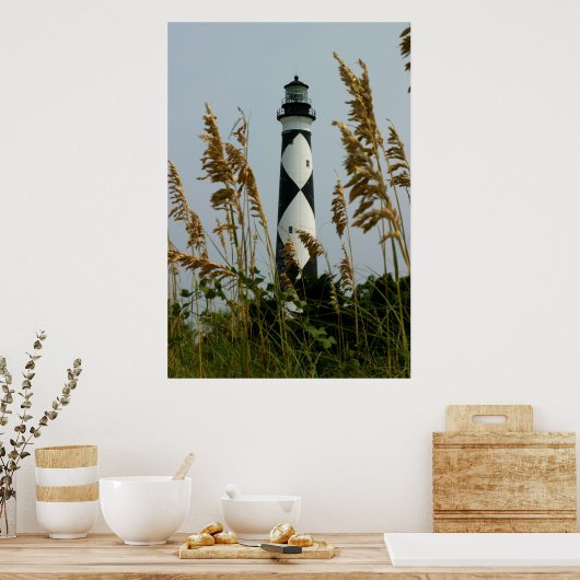 Kaapje door het Zee haver Poster (Keuken)