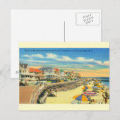  Kaapje kan Briefkaart met strand en stok (Voorkant / Achterkant)