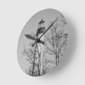 Kaapje mag licht b/w ronde klok (Hoek)