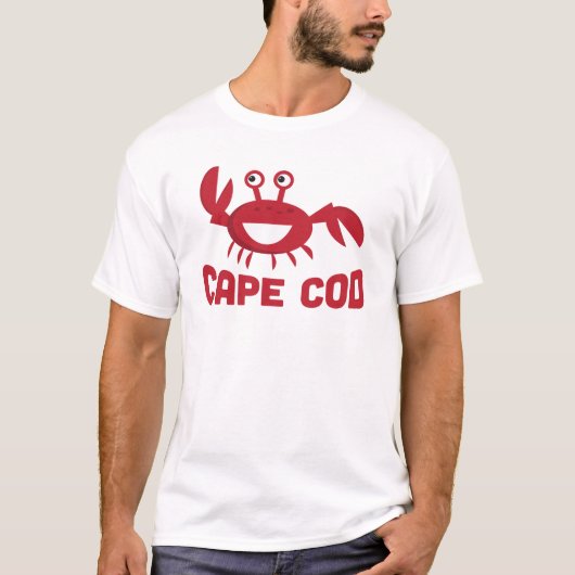 Kaapje T-shirt - Funny Red Crab (Voorkant)