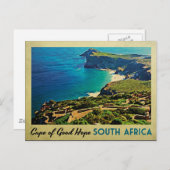Kaapje van Goede Hoop Zuid-Afrika Briefkaart (Voorkant / Achterkant)
