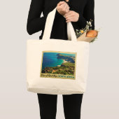 Kaapje van Goede Hoop Zuid-Afrika Grote Tote Bag (Voorkant (product))