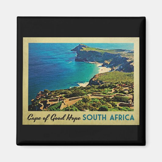 Kaapje van Goede Hoop Zuid-Afrika Magneet (Voorkant)