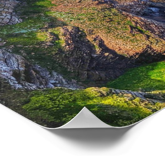 Kaapje van Goede Hoop Zuid-Afrika Poster (Hoek)