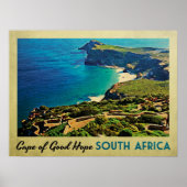 Kaapje van Goede Hoop Zuid-Afrika Poster (Voorkant)