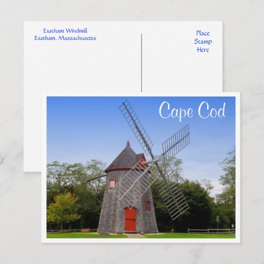 Kaapjespasje voor astam-windmill briefkaart (Voorkant / Achterkant)