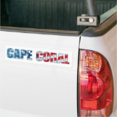 Kaapkoraal Bumpersticker (Op Truck)