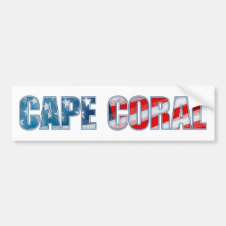 Kaapkoraal Bumpersticker